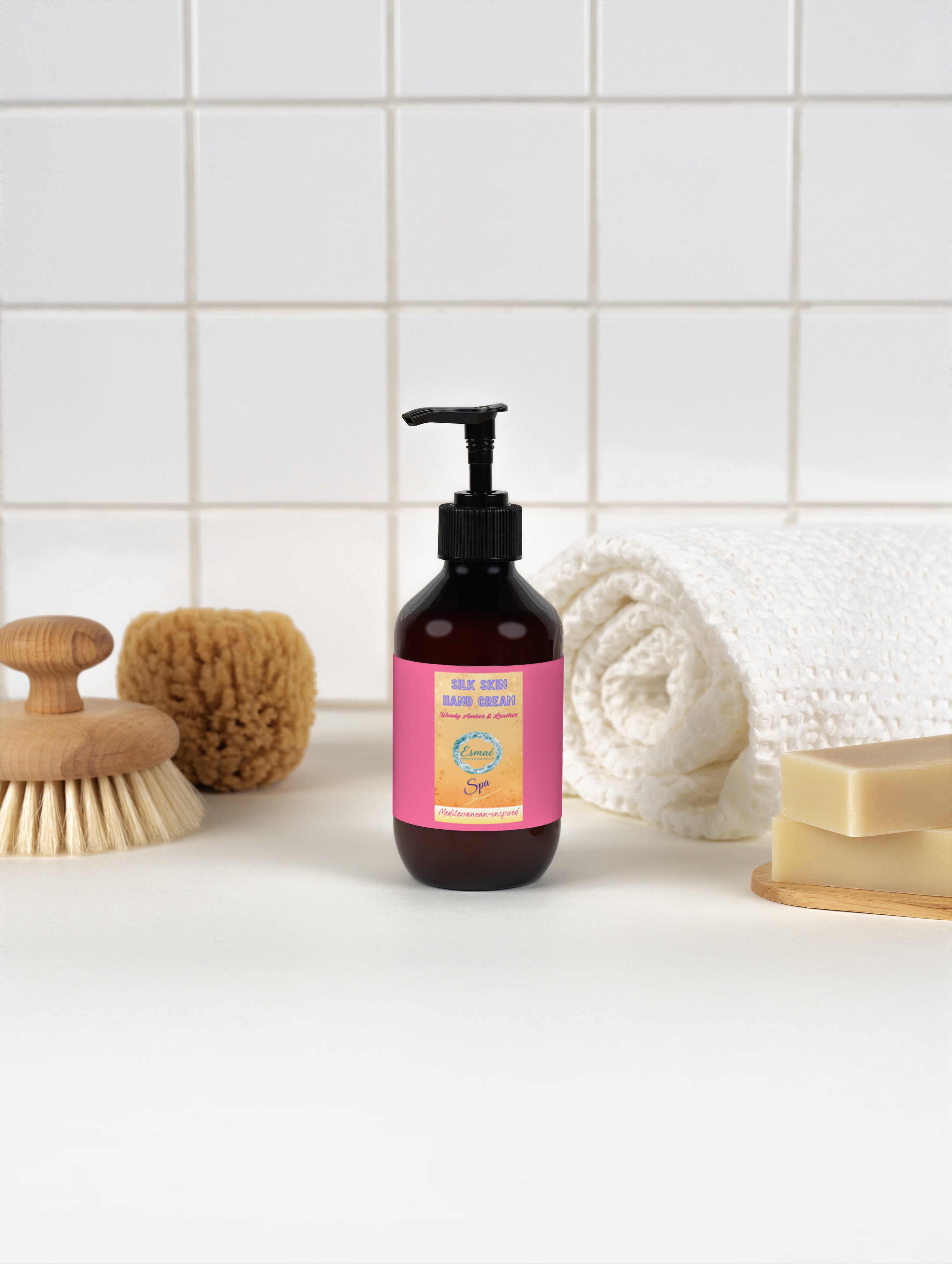 Silk Skin Hand Cream, Woody Amber & Leather