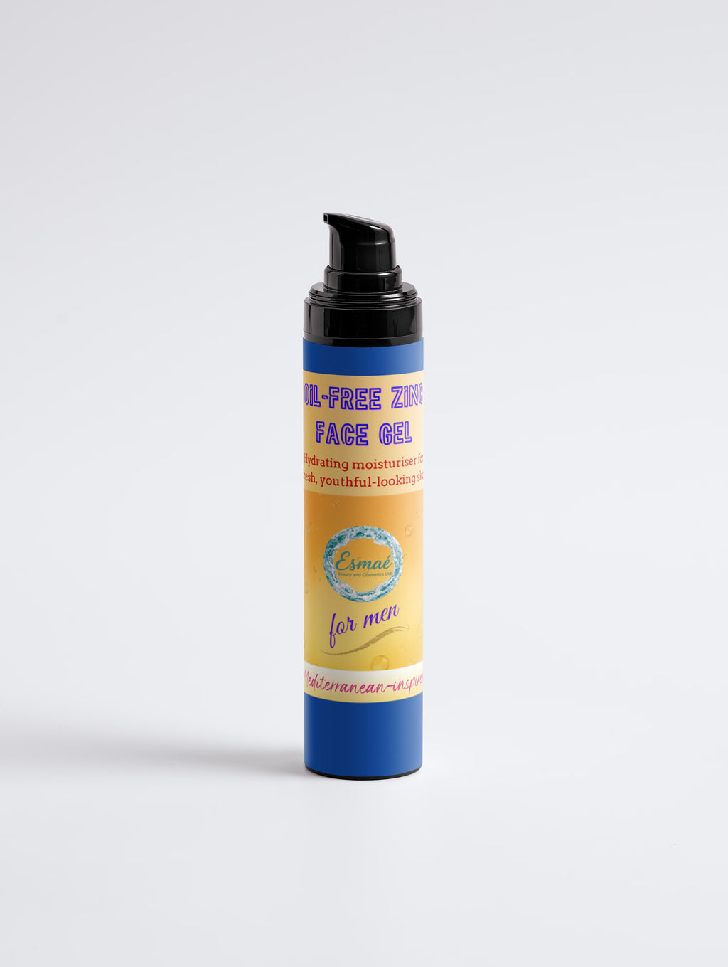 Oil-Free Zinc Face Gel for Men