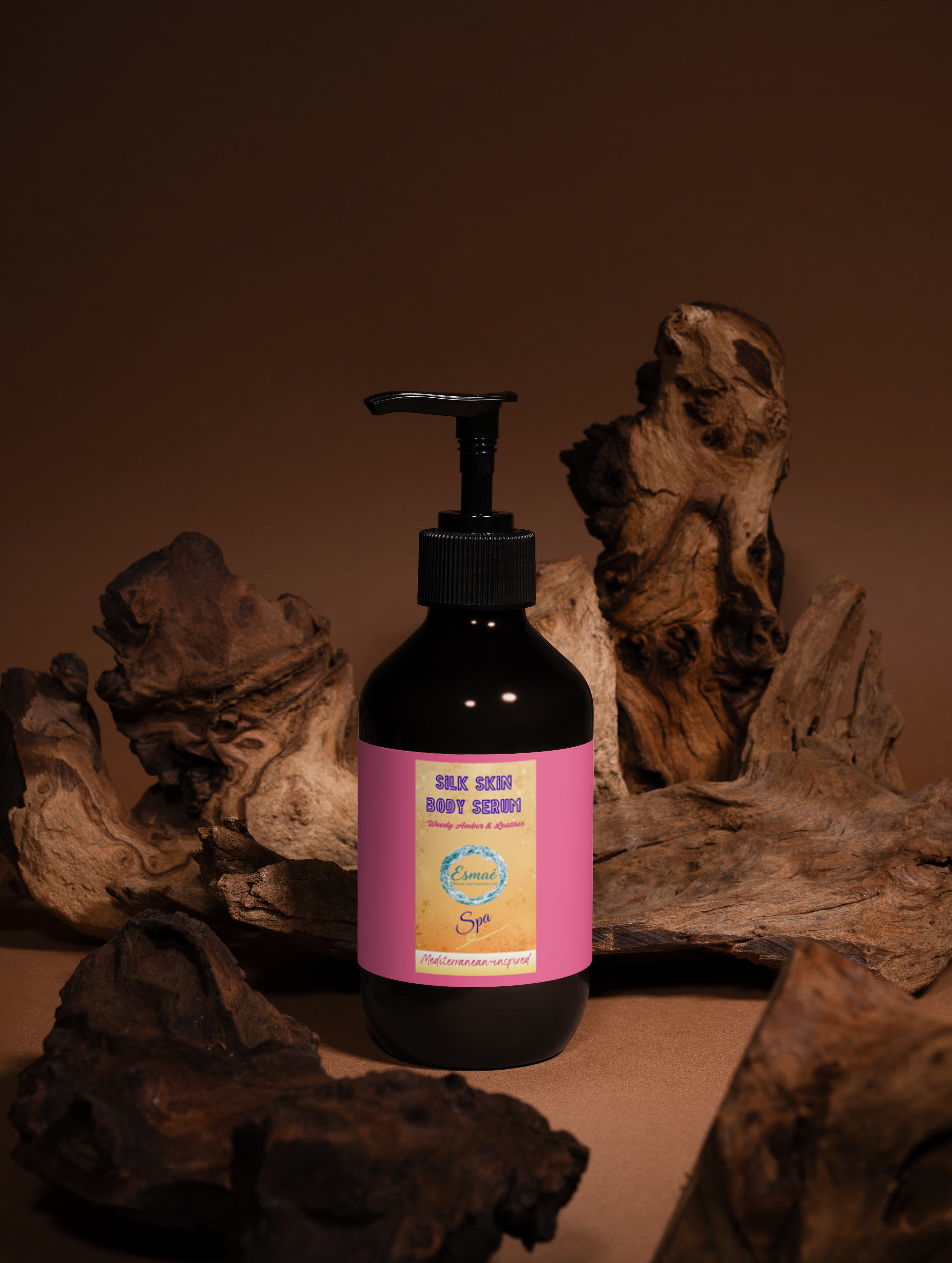 Silk Skin Body Serum, Woody Amber & Leather