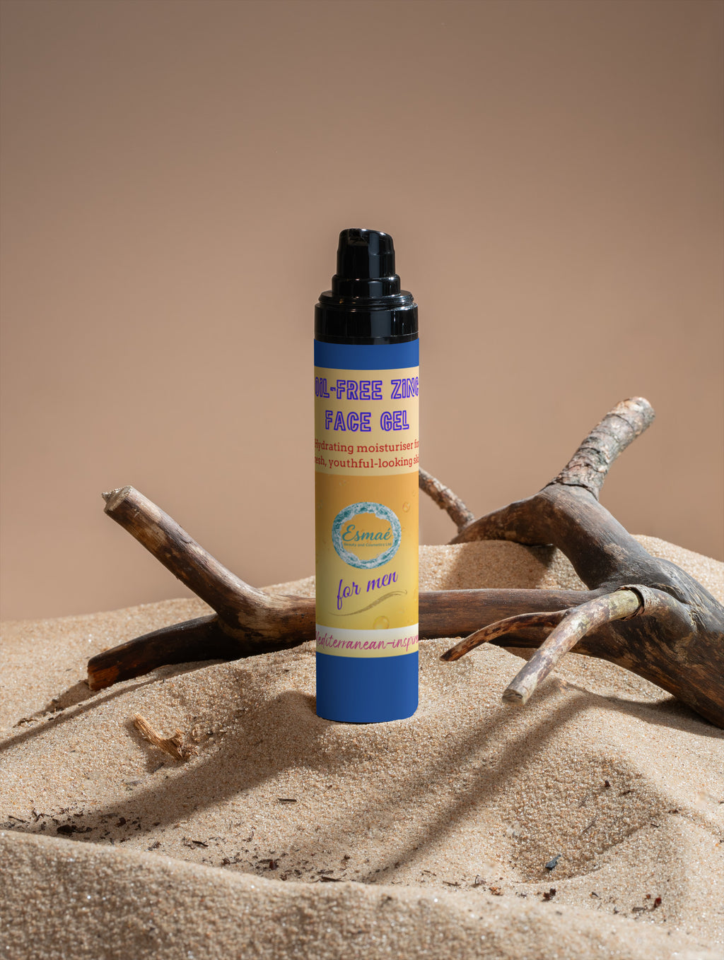Oil-Free Zinc Face Gel for Men