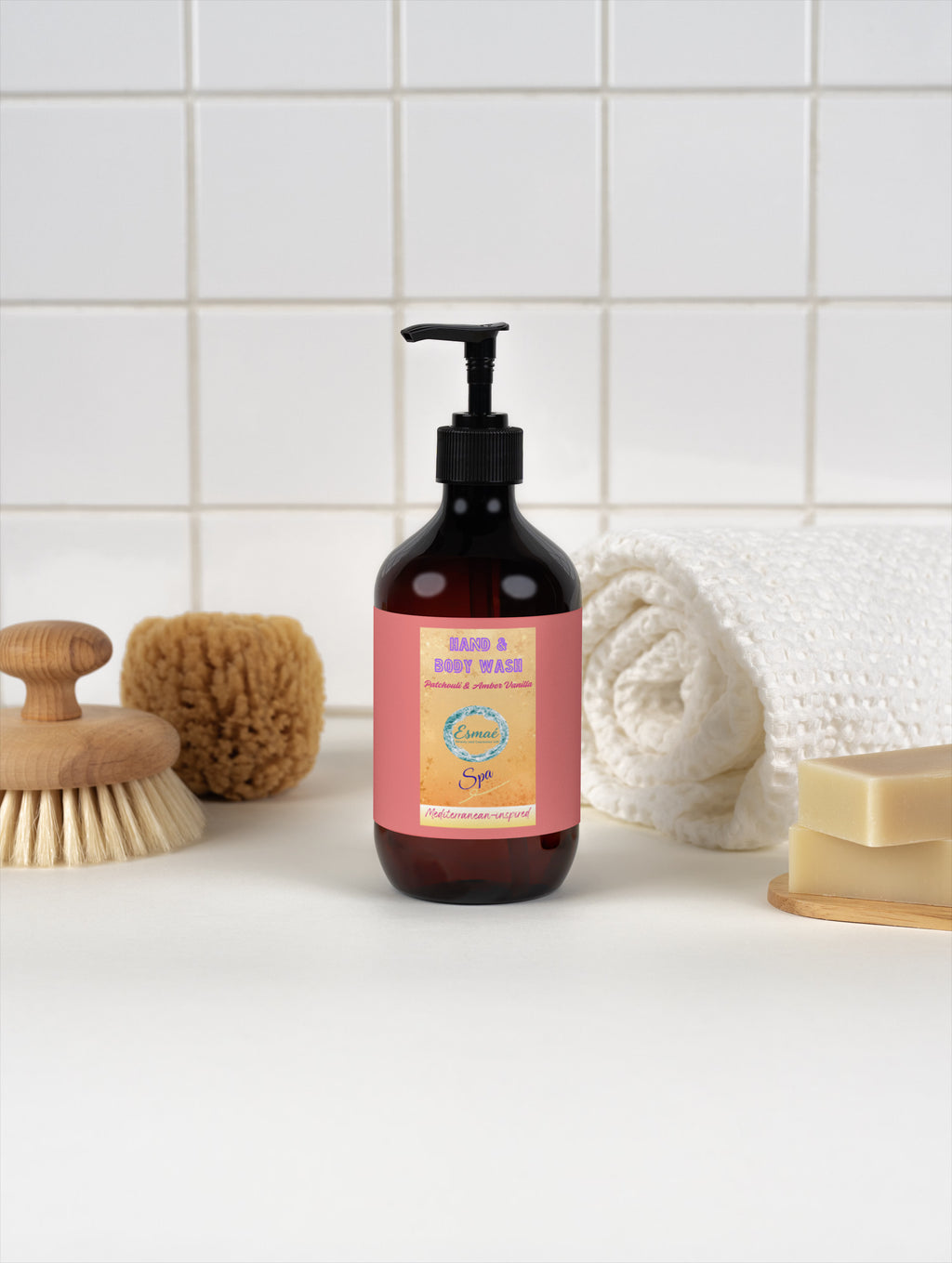 Hand & Body Wash, Patchouli & Amber Vanilla