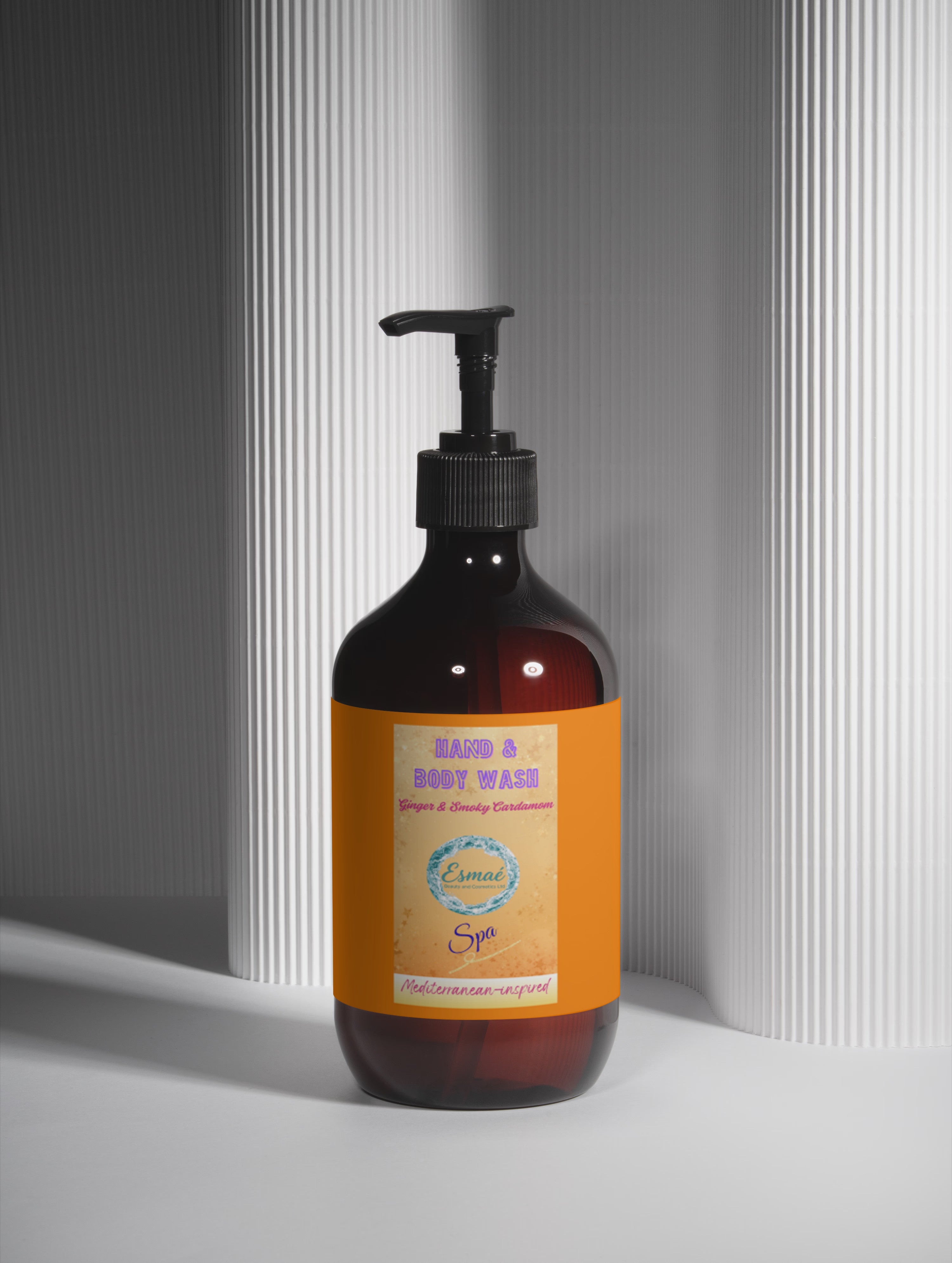 Hand & Body Wash, Ginger & Smoky Cardamom
