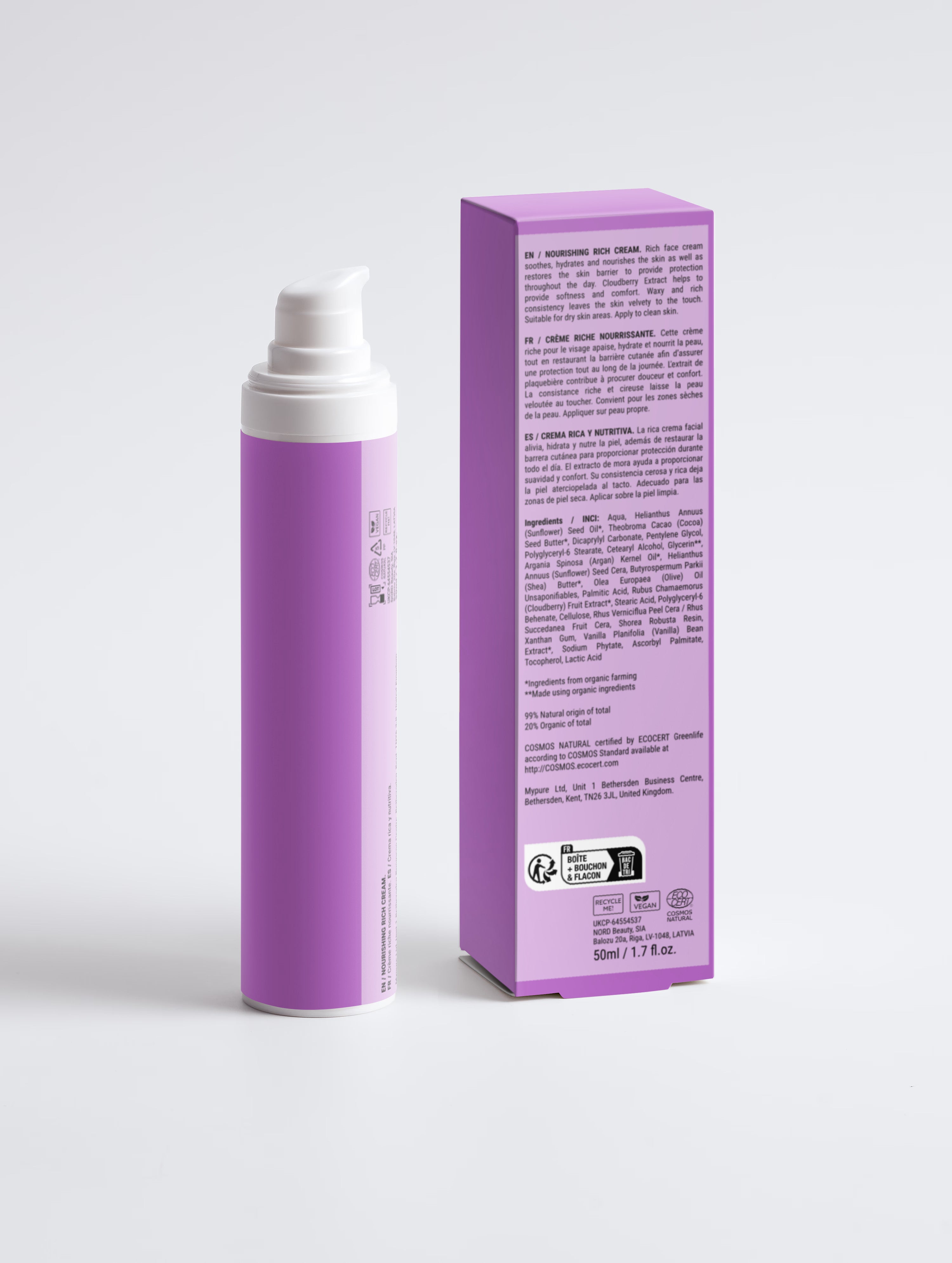 Nourishing Rich Cream, Fragrance Free