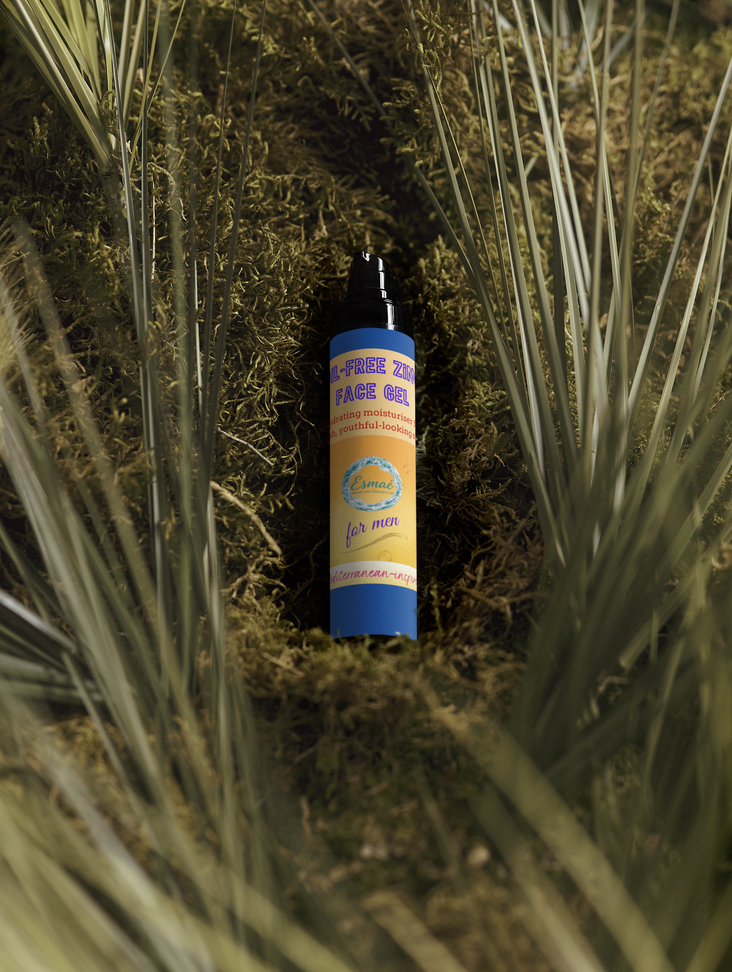 Oil-Free Zinc Face Gel for Men