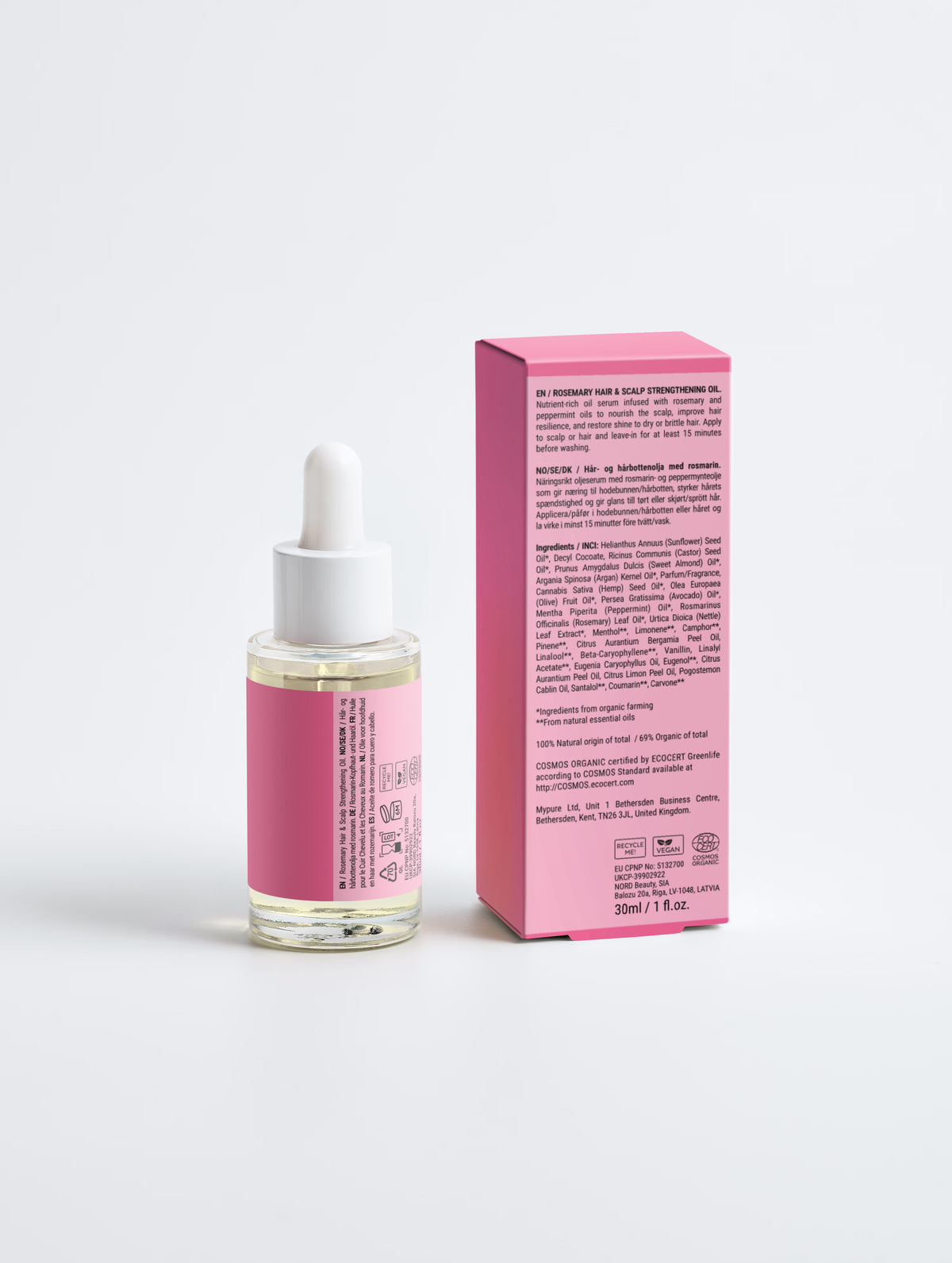 Rosemary Hair & Scalp Strengthening Oil