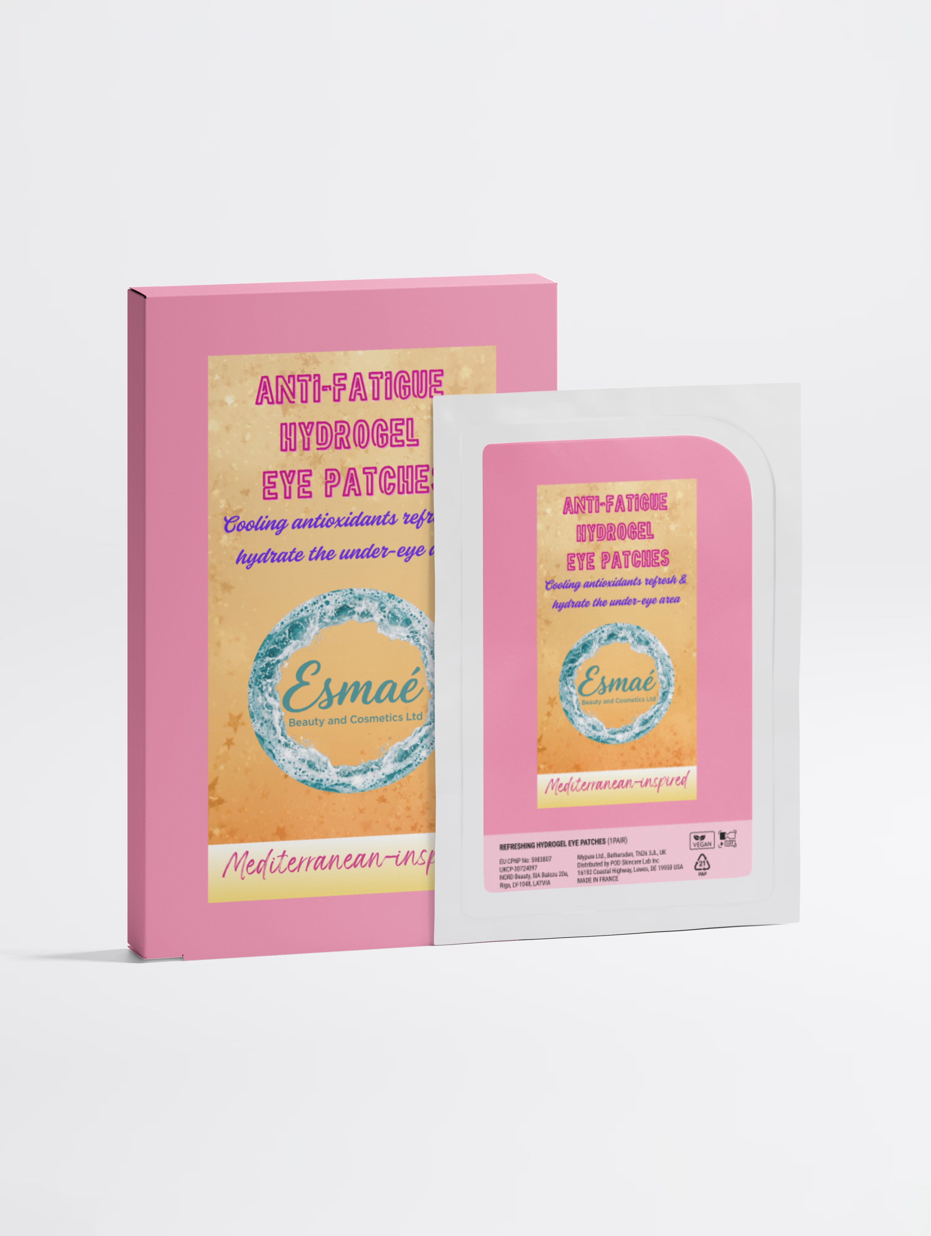 Anti-Fatigue Hydrogel Eye Patches